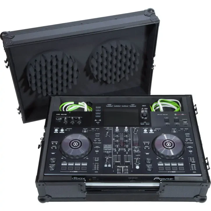 Flight Case Sistema DJ Todo en uno Pioneer XDJ-RR Negra (Trolley + Ruedas) - Imagen 1