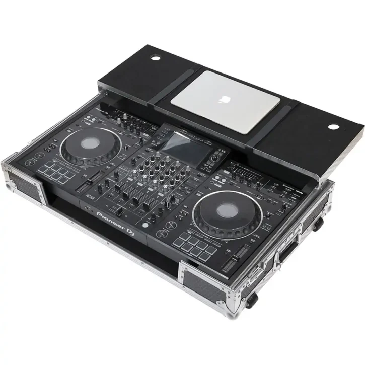 Flight case Sistema DJ Todo en uno Pioneer XDJ-XZ Plata (Sopt Ordenador y Ruedas) - Imagen 3