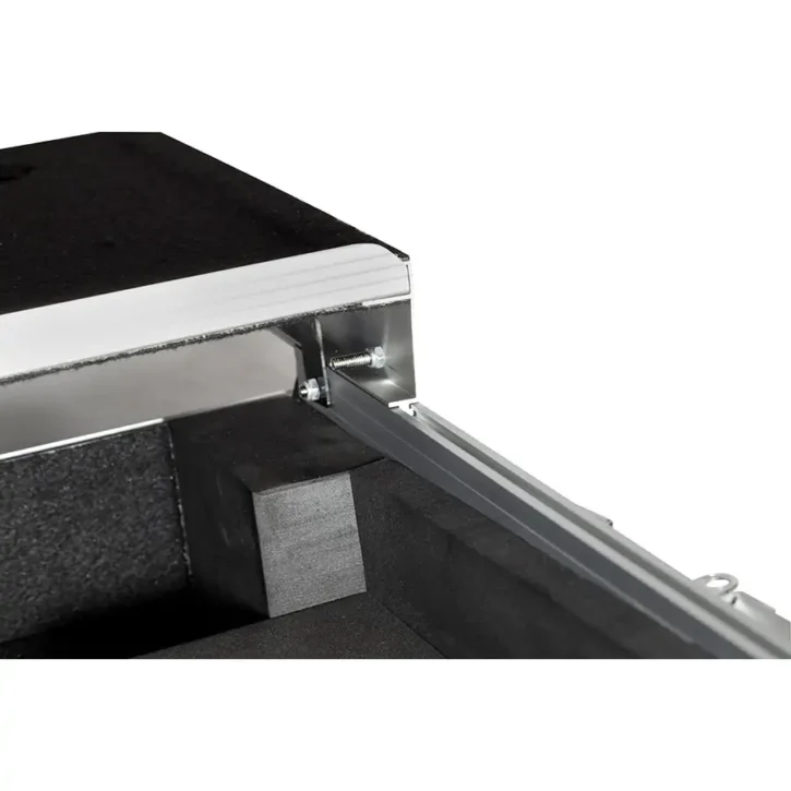 Flight case Sistema DJ Todo en uno Pioneer XDJ-XZ Plata (Sopt Ordenador y Ruedas) - Imagen 12