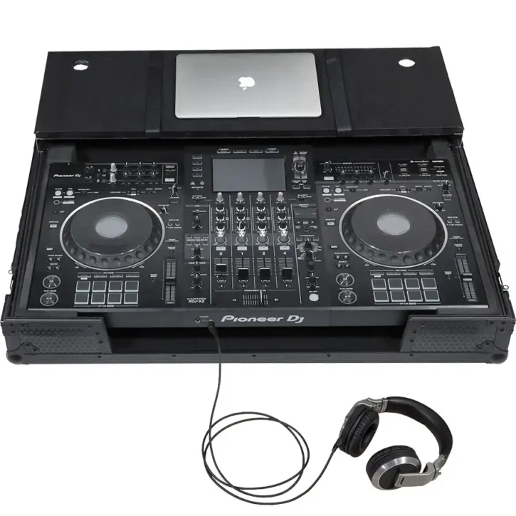 Flight case Sistema DJ Todo en uno Pioneer XDJ-XZ Negra (Sopt Ordenador y Ruedas) - Imagen 3