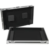 Flight case Bajo perfil para Pioneer XDJ-XZ (Plata) Ruedas - Imagen 7