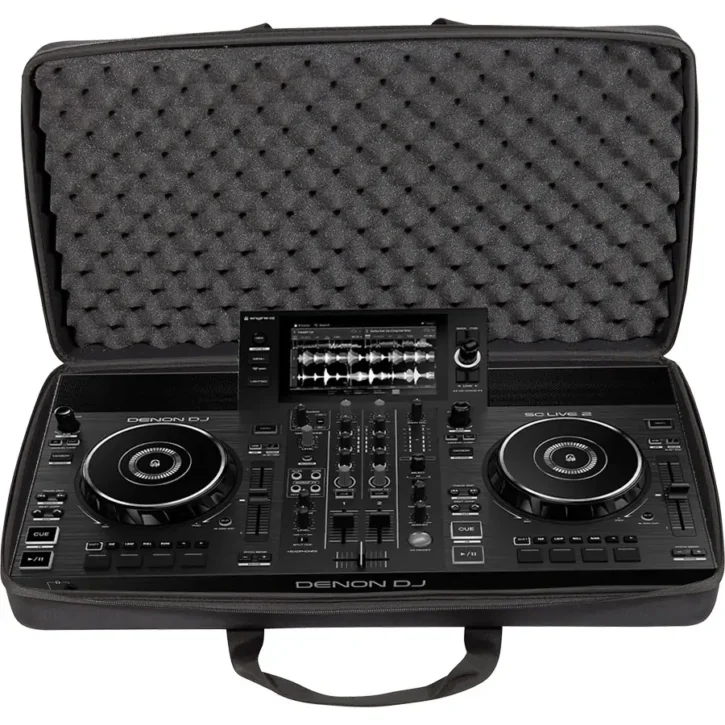 Maleta DJ EVA Denondj SCLIVE2 Negra (con correa para el hombro) - Imagen 1