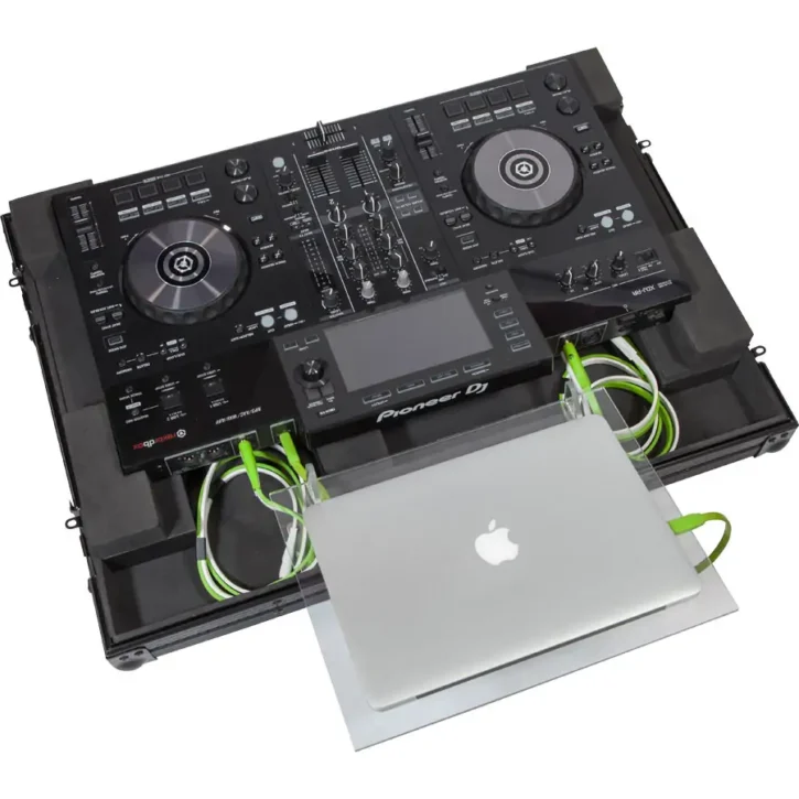 Flight Case Ultra Delgado Controlador Midi Pioneer XDJ-RR Negra (Soporte Metacrilato) - Imagen 6