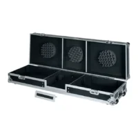Flight Case Tocadiscos (Normal)/ Pioneer DJM-750MK2 Plata (Ruedas) - Imagen 3