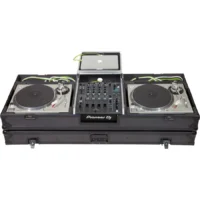 Flight Case Tocadiscos (Normal)/ Pioneer DJM-900NXS2 Plata (Soporte Ordenador y Ruedas) - Imagen 3
