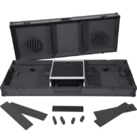 Flight Case Tocadiscos (Normal)/ Pioneer DJM-900NXS2 Plata (Soporte Ordenador y Ruedas) - Imagen 4