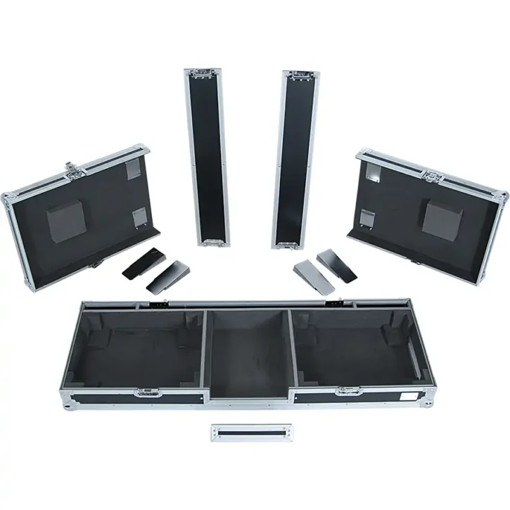 Flight Case Tocadiscos (Normal)/ Pioneer DJM-900NXS2 Plata ( Mesa y Ruedas) - Imagen 5