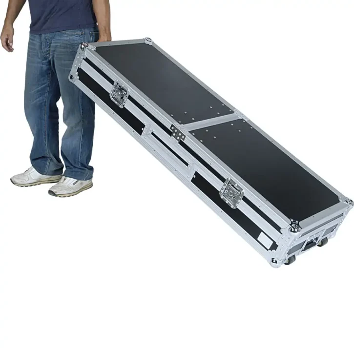Flight Case Tocadiscos (Normal)/ Pioneer DJM-900NXS2 Plata ( Mesa y Ruedas) - Imagen 6