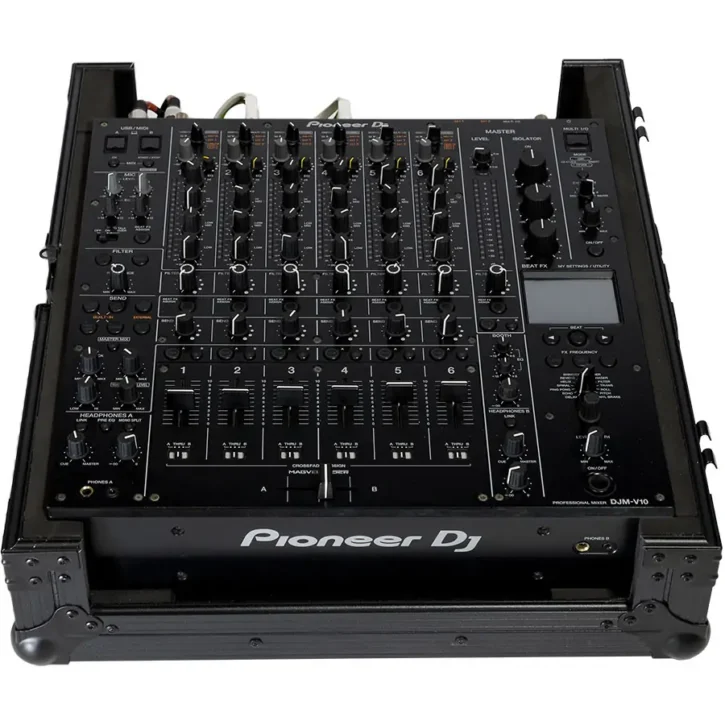 Flight Case Multi formato Mixer Pioneer DJM-A9 & DJM-V10 Negro - Imagen 1