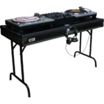 Mesa DJ 50'' (1290mm) plegable Negro