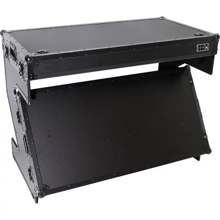 Estación de trabajo DJ Z-Table Plegable negra (Ruedas) - Imagen 1