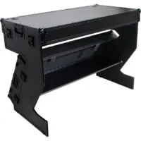Estación de trabajo DJ Z-Table Plegable negra (Ruedas) - Imagen 3