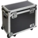 Flight case para almacenaje con ruedas y asa telescópica tipo trolley