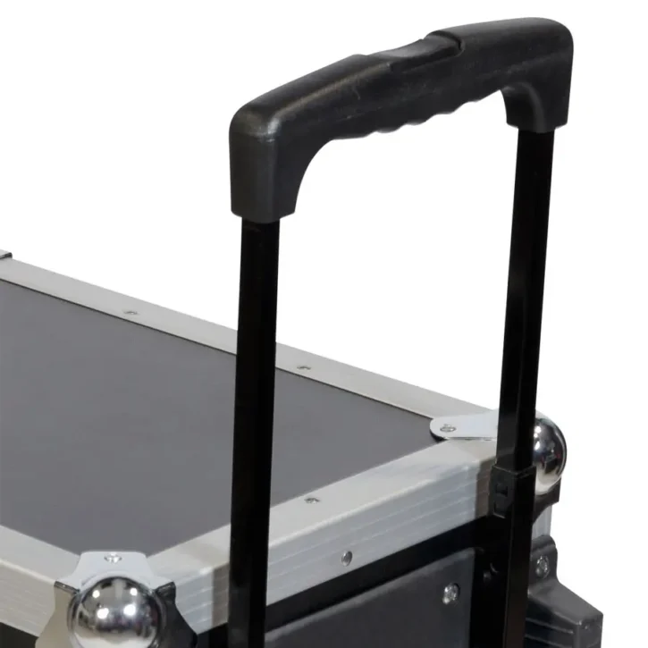 Flight case para almacenaje con ruedas y asa telescópica tipo trolley - Imagen 11