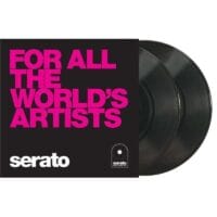 SERATO PERFORMANCE SERIES 10" BLACK WORLD'S ARTISTS