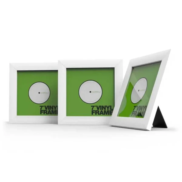 Marco para Vinilos 7'' Glorious Blanco de Reloop - Imagen 1