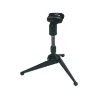 Soporte Micrófono Sobremesa Trípode Con Pinza