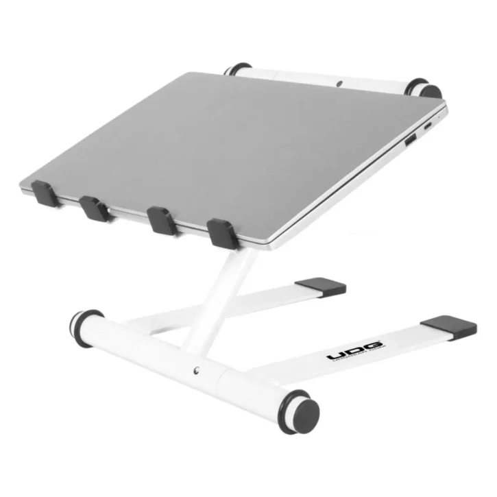 UDG U96111Wh Height Adjustable Laptop Stand Blanco - Imagen 5