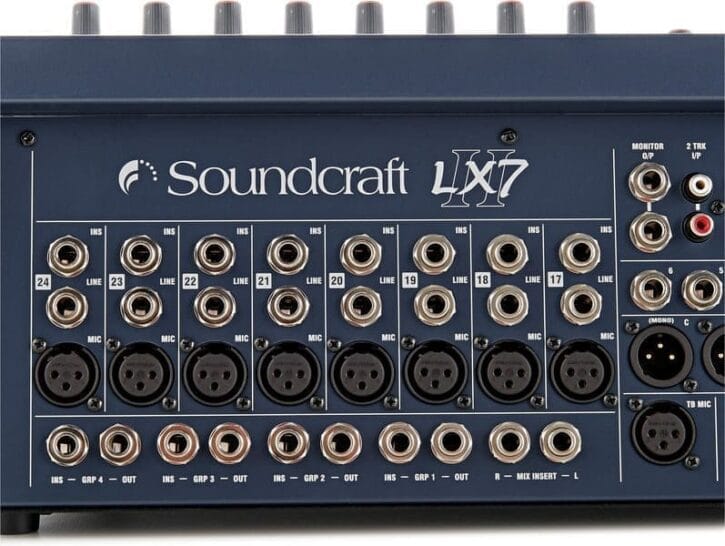 Soundcraft Lx7Ii 24+4 - Imagen 5