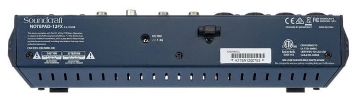 Soundcraft Notepad-12Fx - Imagen 5