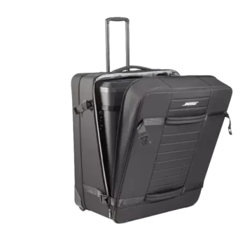 Bose Sub2 Roller Bag — abierto