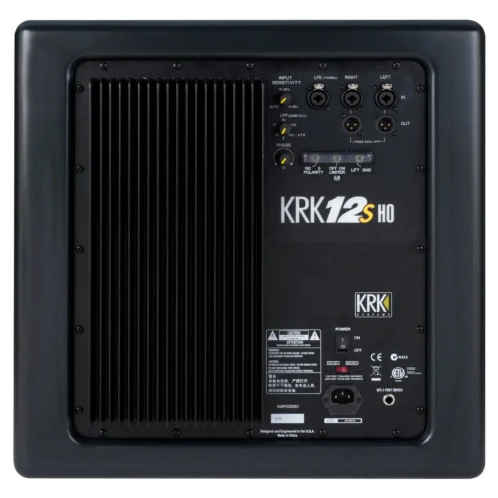 KRK 12SHO Subwoofer activo de estudio - Imagen 5
