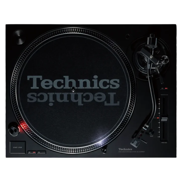 TECHNICS 1210 MK7 negro - Imagen 1