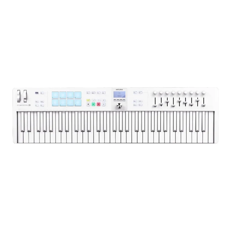 teclado-arturia-keylab-essential-61-mk3-alpine-white-5 Arturia Keylab Essential 61 Mk3 Alpine White Imagen 1