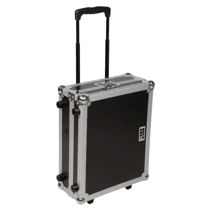 Flight Case Multi Formato Tocadiscos (Trolley + Ruedas) Plata - Imagen 2
