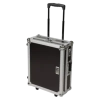 Flight Case Multi Formato Tocadiscos (Trolley + Ruedas) Plata - Imagen 7