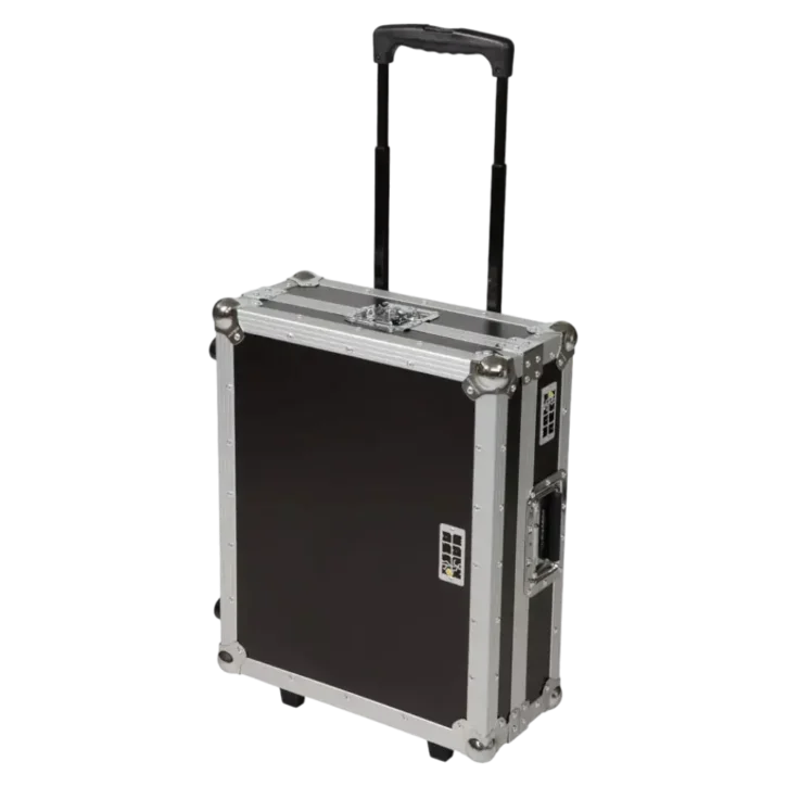 Flight Case Multi Formato Tocadiscos (Trolley + Ruedas) Plata - Imagen 7