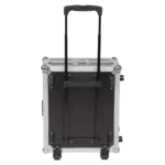 Flight Case Multi Formato Tocadiscos (Trolley + Ruedas) Plata - Imagen 6