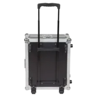 Flight Case Multi Formato Tocadiscos (Trolley + Ruedas) Plata - Imagen 6