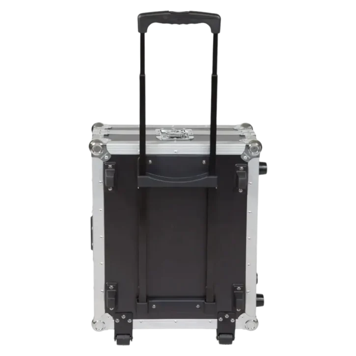 Flight Case Multi Formato Tocadiscos (Trolley + Ruedas) Plata - Imagen 6