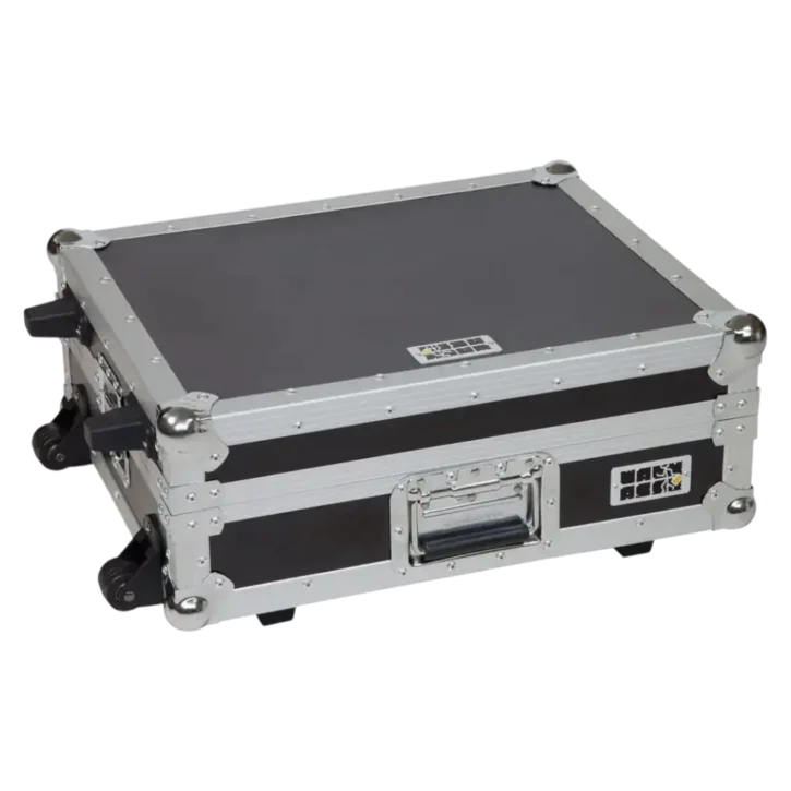 Flight Case Multi Formato Tocadiscos (Trolley + Ruedas) Plata - Imagen 5