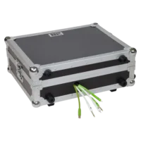 Flight Case Multi Formato Tocadiscos (Trolley + Ruedas) Plata - Imagen 4