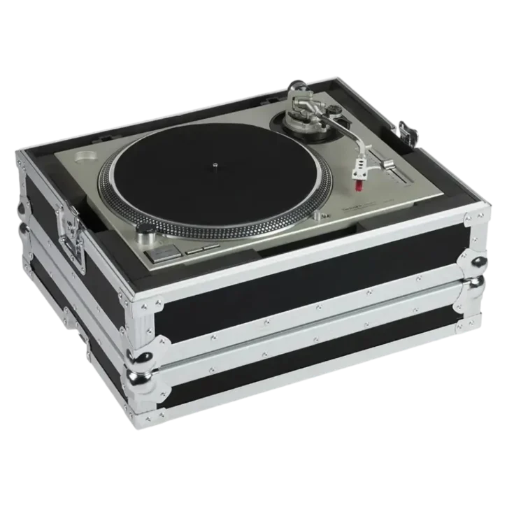 Flight Case Multi Formato Tocadiscos Plata - Imagen 2