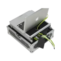 Flight Case Flight Case Multi formato CDJ/MIXER 10" Plata (Soporte Ordenador) - Imagen 6