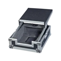 Flight Case Flight Case Multi formato CDJ/MIXER 10" Plata (Soporte Ordenador) - Imagen 5