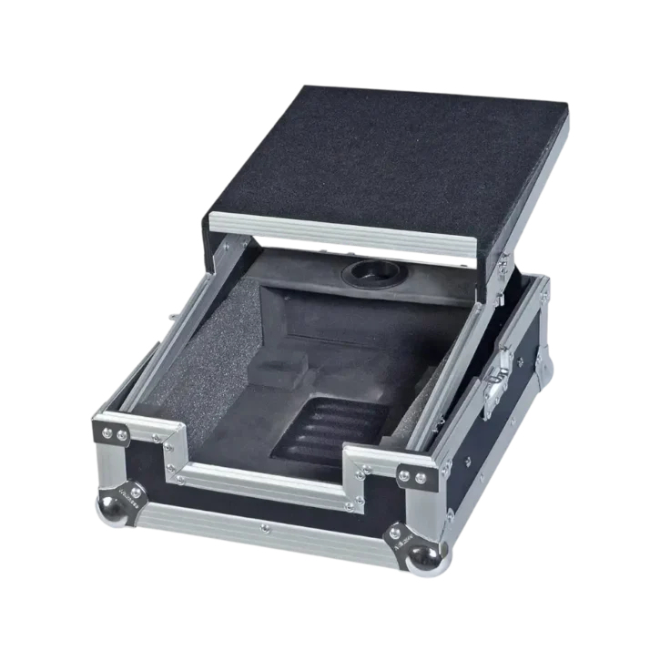 Flight Case Flight Case Multi formato CDJ/MIXER 10" Plata (Soporte Ordenador) - Imagen 5