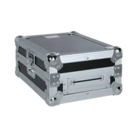 Flight Case Flight Case Multi formato CDJ/MIXER 10" Plata (Soporte Ordenador) - Imagen 4