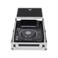 Flight Case Multi formato CDJ/MIXER 12" PLUS Plata (Soporte Ordenador) - Imagen 9