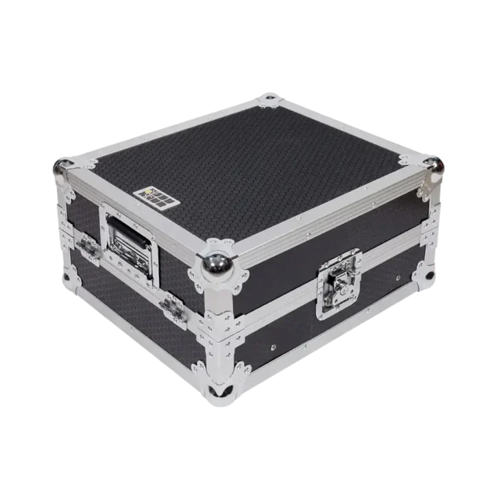 Flight Case Multi formato CDJ/MIXER 12" PLUS Plata (Soporte Ordenador) - Imagen 6