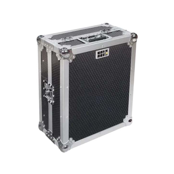 Flight Case Multi formato CDJ/MIXER 12" PLUS Plata (Soporte Ordenador) - Imagen 3
