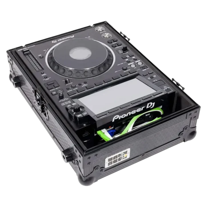 Flight Case Multi formato CDJ/MIXER 12" PLUS Negro - Imagen 7