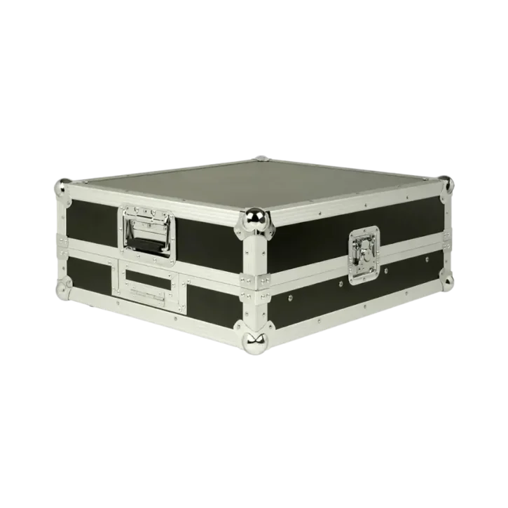 Flight Case Rack DJ 19" / 10U Plata (Soporte Ordenador) - Imagen 7