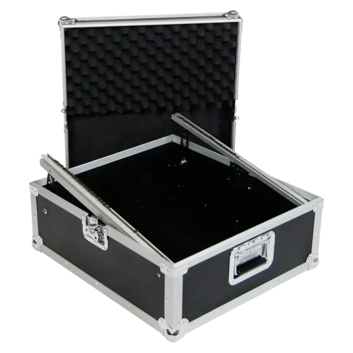 Flight Case Rack DJ 19" /10U Plata - Imagen 4