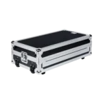 Flight Case Pioneer DDJ-800/ DDJ-SX3 Plata (Soporte Ordenador Trolley y Ruedas) - Imagen 9