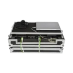 Flight Case Pioneer DDJ-800/ DDJ-SX3 Plata (Soporte Ordenador Trolley y Ruedas) - Imagen 7