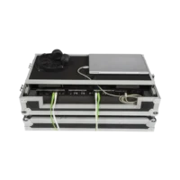 Flight Case Pioneer DDJ-800/ DDJ-SX3 Plata (Soporte Ordenador Trolley y Ruedas) - Imagen 7
